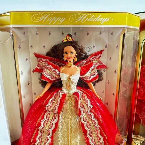 6 Holiday Collector Barbie’s for sale